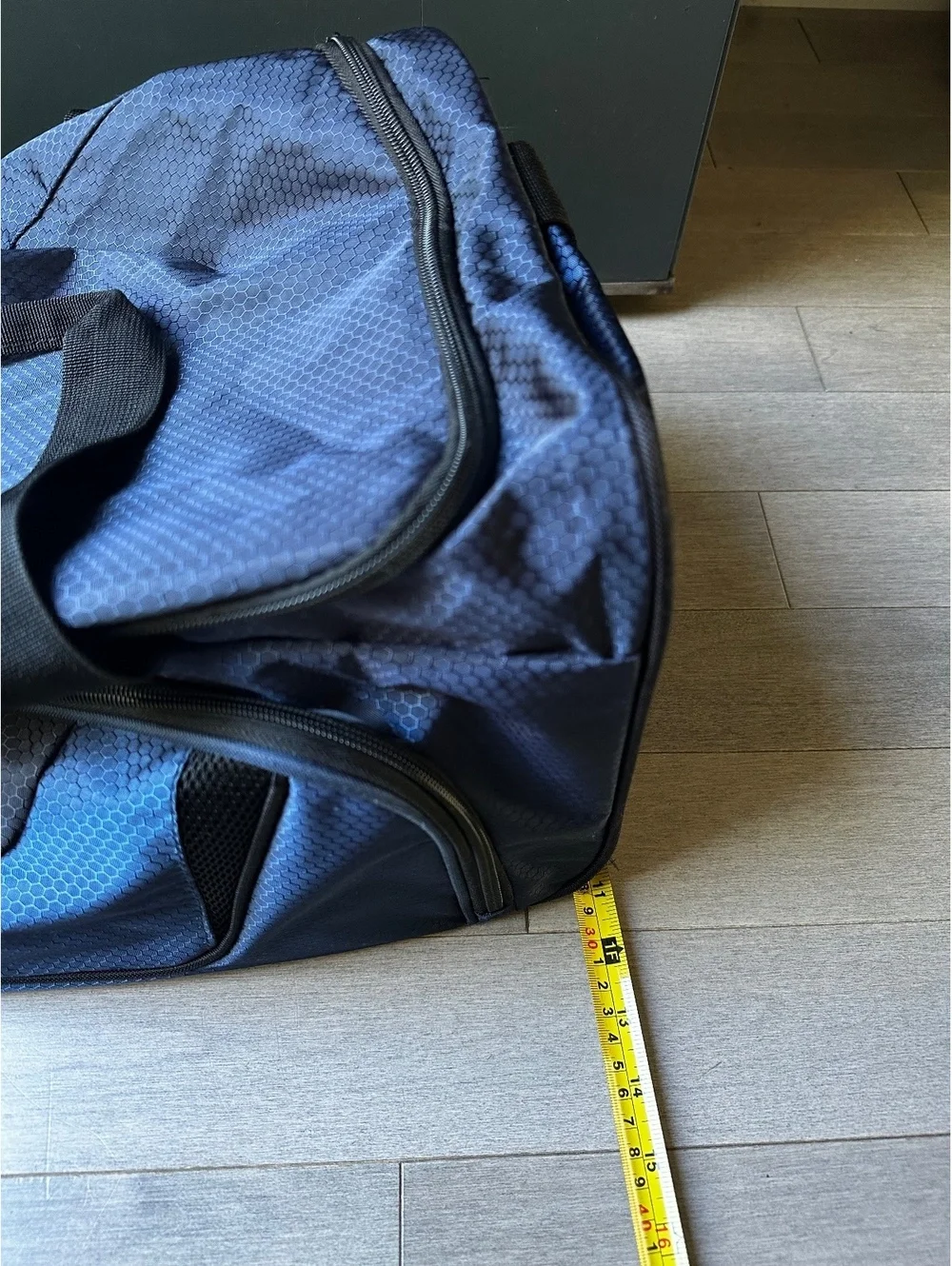 FILA Navy Blue Sports Duffle Bag Travel Gym Basketball Football Soccer Athletic